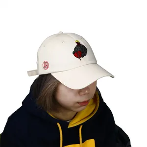 Großhandel benutzer definierte Stickerei Baseball Hüte Stickerei Logo gestickt Papa Hut