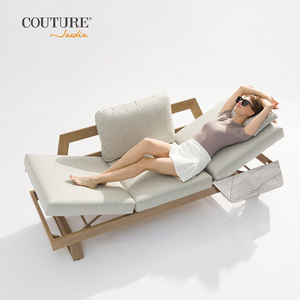 Ensemble de mobilier de jardin et de terrasse en aluminium contemporain Couture pour villas, canapés de jardin pour cours et hôtels, Wings Patio - Product Image 1