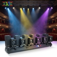 Projecteur de scène à tête mobile LED RGBW XJ avec contrôle DMX512, puissance 1200W pour DJ, discothèque et éclairage de soirée