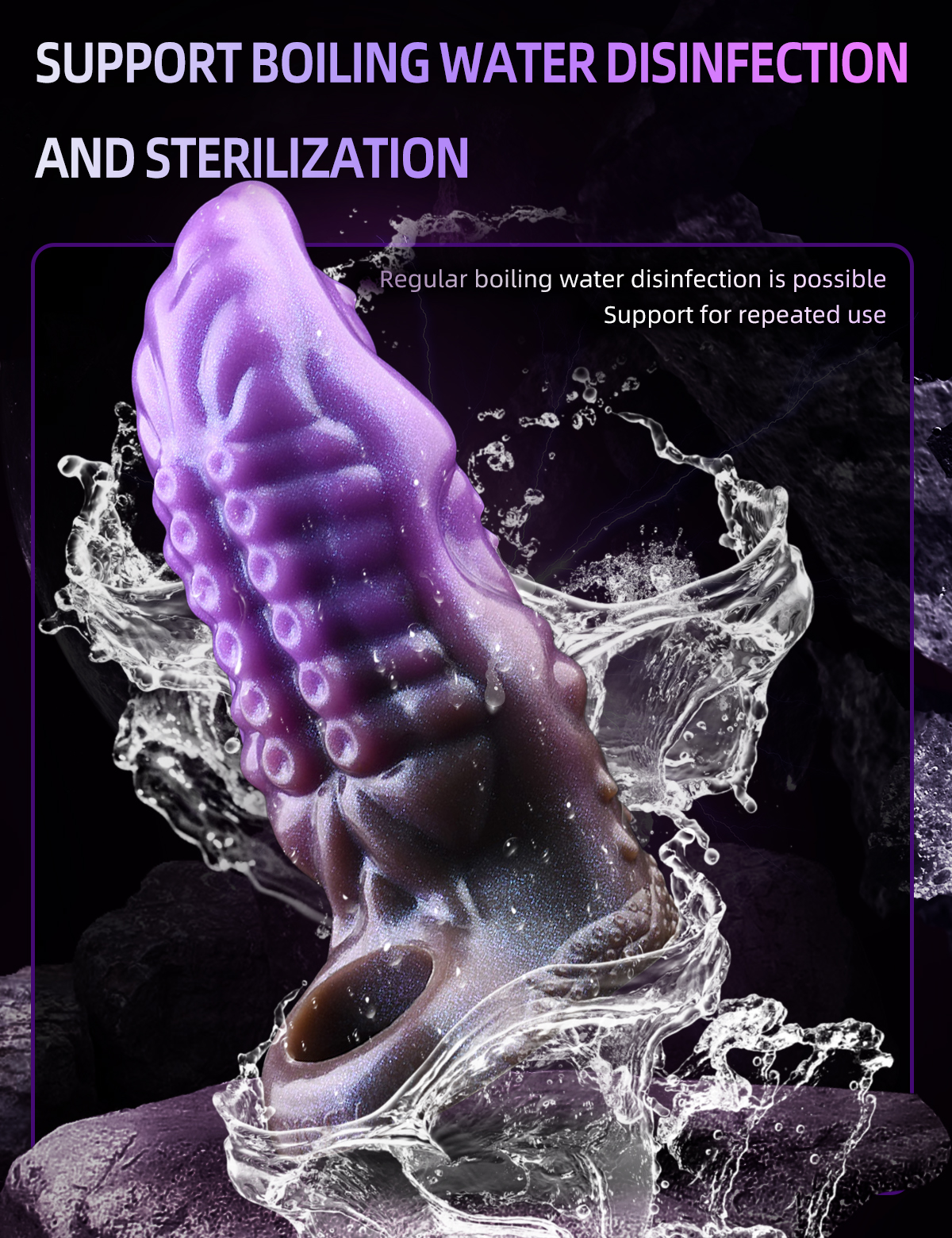 boiling sex toys Hello Cake Bullet Vibe Vibrator for Women, Waterproof & Rechargeable Small  Toy with 10 Vibrating Modes, Pink main image 1