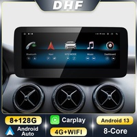 Mercedes-benz a-class CLA 117 13-18 mobil, Host navigasi Multimedia USB Android kontrol pusat untuk dasbor Bluetooth
