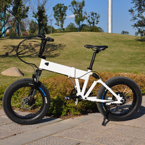 Pieghevole Bici Elettrica 48V 500W Bafang Motore 7 Velocità di trasmissione a cinghia Pendolari Della Bicicletta Elettrica E bici con vee veloce Fat Tire - Product Image 3