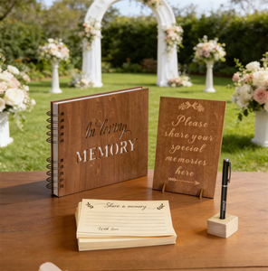 <span class=keywords><strong>Livre</strong></span> d'or en bois personnalisé A4 vierge avec couverture en bois <span class=keywords><strong>de</strong></span> phylloxyne, gravé au laser, pour mariage, vente en gros - Product Image 3