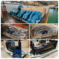 RAYATTACHMENTS Brise-roche hydraulique silencieux de classe 20G RHB135 certifié ISO 9001:2008 CE, burin de 135 mm pour chenilles de 18-26 tonnes