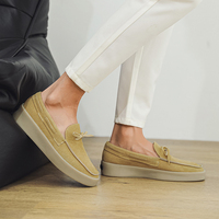 Nouvelles Chaussures pour Hommes 2025 : Mocassins Confortables en Daim, Style Ville, Chaussures Légères et Décontractées, Baskets pour Hommes