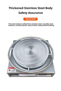 <b>Electric</b> Pancake Griddle 400mm Single Plate Non-Stick With Led Display 1500-2000W <b>Electric</b> Heating - Product Image 5