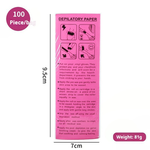 Nhà máy trực tiếp lông sáp giấy đặc biệt trắng dày không dệt lông vải cơ thể lông sáp giấy bây giờ - Product Image 6