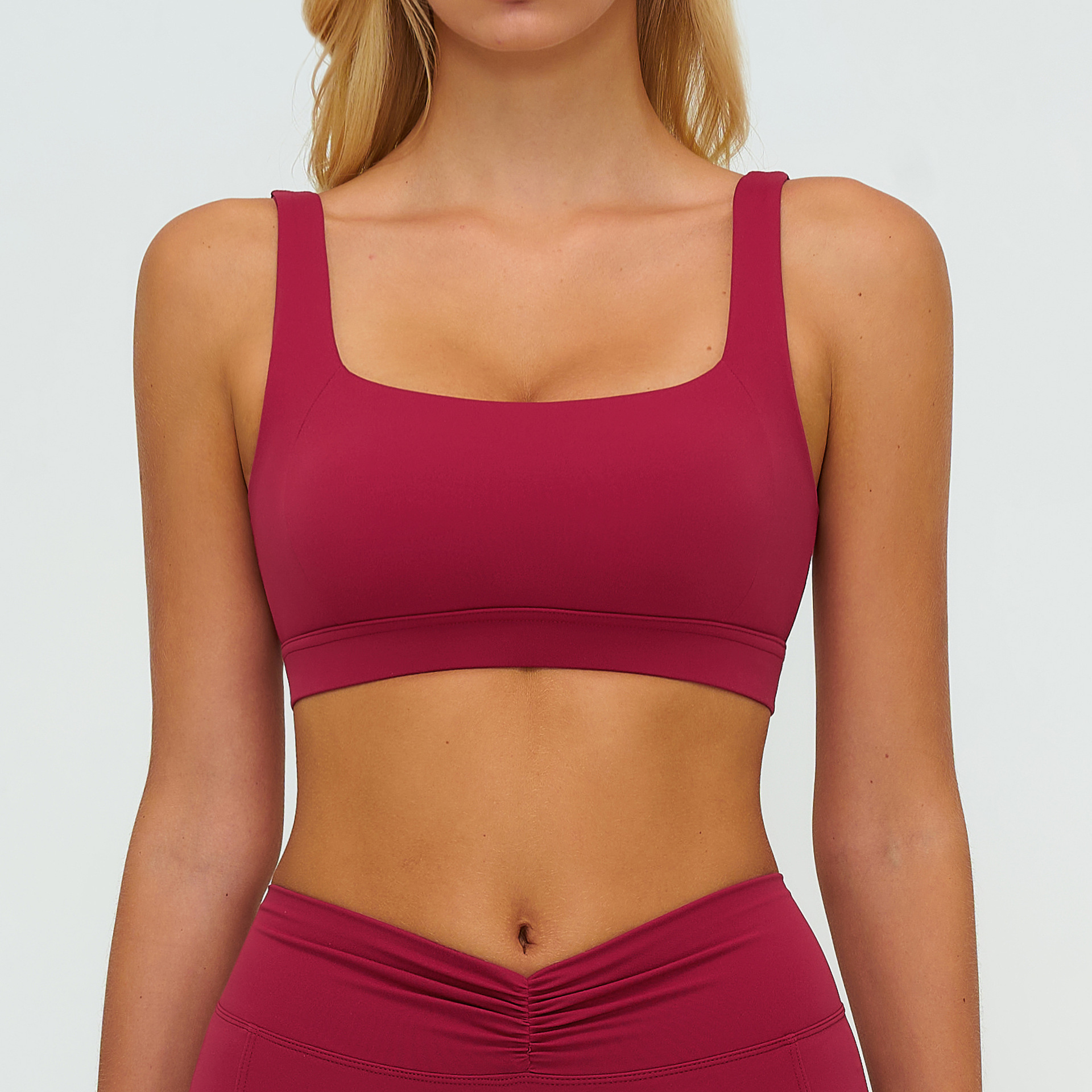 Soutien-gorge rouge cerise-2