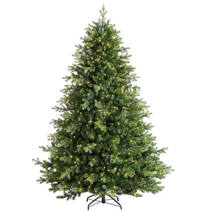 Cây Nhân Tạo Mã Hóa Cao Cấp Cây Thông Balsam Giáng Sinh <span class=keywords><strong>7</strong></span> <span class=keywords><strong>Ft</strong></span> Đèn LED Chiếu Sáng Trước Cây Giáng Sinh - Product Image 1