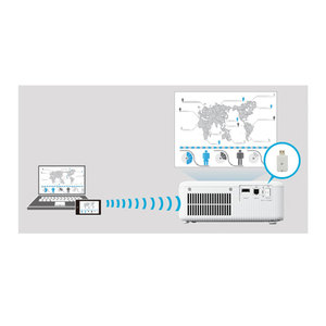 N-CO-W01 3LCD kinh doanh máy chiếu 3000 lumens Anis 1280x800 giáo dục Máy chiếu Beamer video proyector - Product Image 6