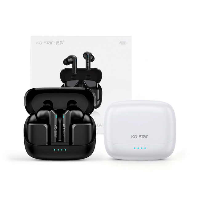 ANC ENC Bluetooth Wireless Gaming Sport Earbuds Type C Charging App Control ROHS CE FCC Certified