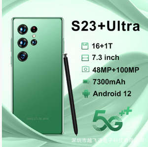 <span class=keywords><strong>S23</strong></span>โทรศัพท์แบบข้ามพรมแดนสำหรับการค้าต่างประเทศขายดีอุปกรณ์ทรูเมมโมรีความละเอียดสูง16 + 1T 4K หน้าจอ OLED 120Hz 65W - Product Image 3