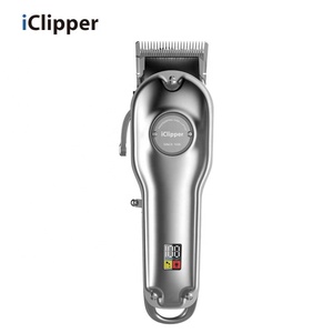 IClipper-K6 <span class=keywords><strong>professionale</strong></span> in acciaio inox elettrico <span class=keywords><strong>tagliacapelli</strong></span> ABS USB ricaricabile per auto RV casa <span class=keywords><strong>barba</strong></span> taglio noi/UK - Product Image 1