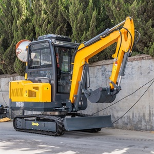Mini-pelle chinoise HT30 de 3 tonnes avec cabine fermée et climatisation, vente directe d'usine - Product Image 4