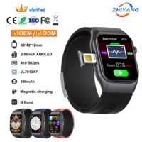 Reloj Inteligente GS500 4G con Tarjeta Nano SIM, Bomba de Aire, HRV, ECG, Frecuencia Cardíaca, Oxígeno en Sangre, Monitor de Salud y Fitness, Llamadas Bluetooth, Reloj Inteligente Cuadrado