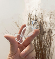 Vente en gros de boîte cadeau transparente en forme de bonbon pour fête de mariage boîte de rangement pour bijoux bagues boucles d'oreilles cadeaux