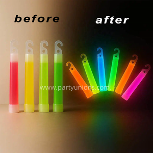 Vente flash : Bâtons lumineux de 4 pouces en vrac, bâtons lumineux d'urgence, bâtons lumineux de survie qui brillent dans le noir pour les fêtes néon, cadeaux lumineux pour les fêtes - Product Image 3