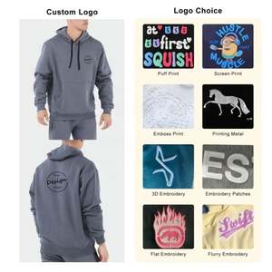 Pull en molleton personnalisé avec logo, 100% coton, poids lourd 330g, marron, unisexe, haute qualité, anti-rétrécissement, respirant, écologique, hiver - Product Image 1