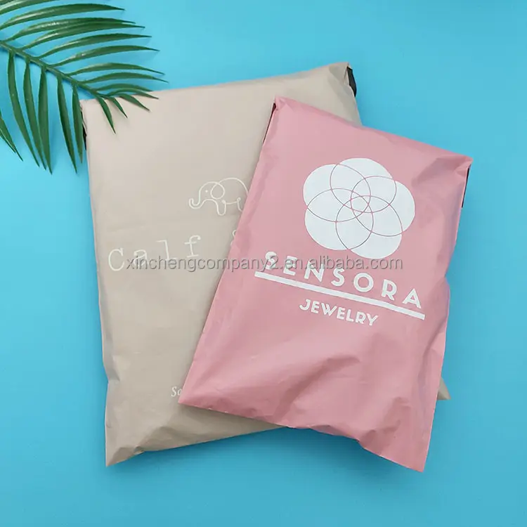 Durable Waterproof Business Packing Use Envelope Courier Poly Mailers Custom Logo Printed Mailing Bags