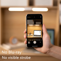 Lampe de table LED portable européenne 3 couleurs, rechargeable, batterie DC, protection des yeux, double tête rotative, lumière de lecture à intensité variable
