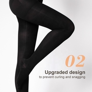 Pantimedias de Compresión Negras para <span class=keywords><strong>Mujer</strong></span>, Pantimedias Moldeadoras de Piernas - Product Image 5
