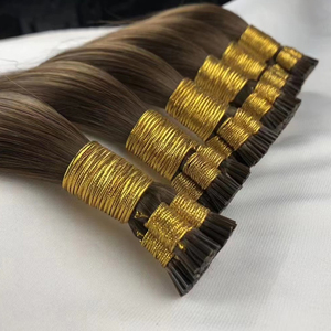 Extensioni per Capelli I-Tip in Cheratina Vergine Grezza Herrera, 100% Capelli Umani Remy Russi Pre-Incollati - Product Image 3