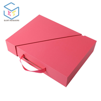 Boîte d'emballage de gâteau de lune rose unique et personnalisée, boîtes cadeaux vides, diviseur en papier pour aliments, bonbons, Dates et chocolat, emballage
