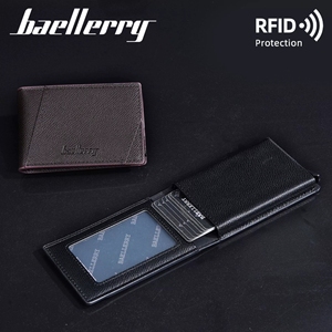 Porte-cartes Baellerry Nouveau <span class=keywords><strong>Portefeuille</strong></span> <span class=keywords><strong>Homme</strong></span> RFID Gravure Nom Clips à Cartes Pop-up Porte-monnaie <span class=keywords><strong>Homme</strong></span> Porte-photos Mini <span class=keywords><strong>Portefeuille</strong></span> <span class=keywords><strong>Homme</strong></span> Mince - Product Image 3