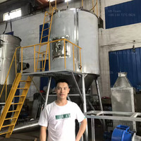 Spray pour sécher la poudre de détergent ou collagène, 1 unité, usine en chine, uniforme rotatif, pour le séchage de poudre d'argile