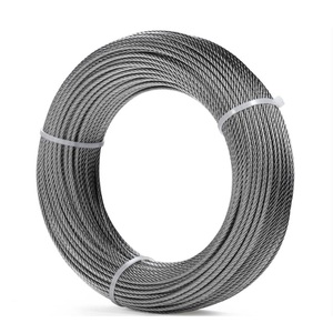 EKOO 1/8 Inch Easy-to-Install Stainless Steel <strong>Cable</strong> 7*7 Strand Construction Wire Rope for Deck <strong>Cable</strong> Railing System - Product Image 2