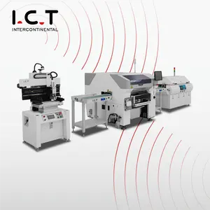 Máquinas de produção de eletrônicos fornecedor de linha de produção automática de painel solar para TV SMT de montagem de máquina de fabricação de luz LED