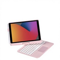 Étui clavier rotatif à 360° pour iPad avec pavé tactile et support pour stylet, compatible tablette iPad 9.7