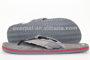 <span class=keywords><strong>Chanclas</strong></span> <span class=keywords><strong>de</strong></span> <span class=keywords><strong>Playa</strong></span> para <span class=keywords><strong>Hombre</strong></span>, con Parte Superior <span class=keywords><strong>de</strong></span> Tela Vaquera y EVA, Color Beige, con Amortiguación, para Verano - Product Image 2