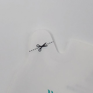 กระเป๋าสีขาวมันวาวขนาด16.9ออนซ์ถุงปิดผนึก3ด้านกันการรั่วถุงใส่ของเหลวสำหรับน้ำยาซักผ้าสำหรับทารก - Product Image 2