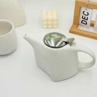 Théière en céramique avec infuseur, ensembles de café et de thé, cafetière en céramique, service à thé arabe, théière en céramique faite à la main avec filtre
