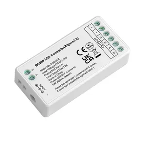 DC12V-24V a casa Smart Life Tuya Smart APP di controllo Zigbee 3.0 RGBW 4 in <span class=keywords><strong>1</strong></span> <span class=keywords><strong>Controller</strong></span> LED per RGBW striscia di luce a LED - Product Image 3