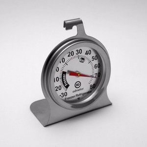 Thermomètre pour réfrigérateur et congélateur avec acier inoxydable SUS304 de qualité alimentaire, étanche - Product Image 1