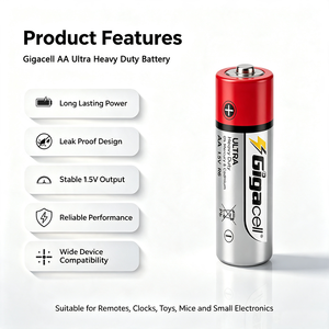 <span class=keywords><strong>Batterie</strong></span> Zinco-Carbone R6 da 1,5 <span class=keywords><strong>Volt</strong></span>, Formato AA, per Giocattoli, Confezione da 4 <span class=keywords><strong>Batterie</strong></span> Zinco-Carbone - Product Image 4