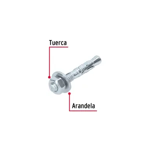 กระเป๋าต้นแบบ72ชิ้นพร้อมปลั๊กฉมวก6อัน1/4 'x 1-3/4' รุนแรง - Product Image 2