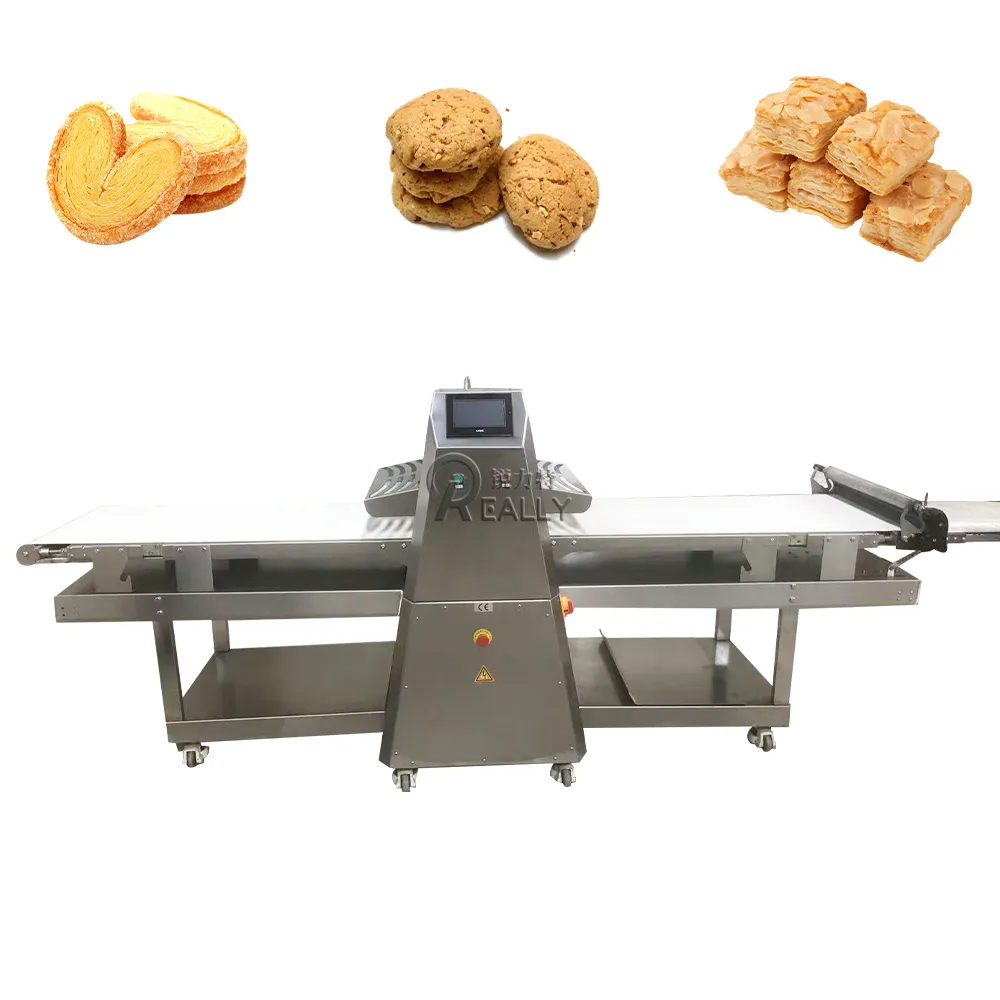 2022 Electric Bread Dough Sheeter Automatic Pizza Pita Reversible Spring Roll Pastry Sheet Making Machine For Sale