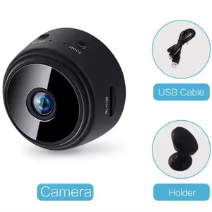 <span class=keywords><strong>Cámara</strong></span> <span class=keywords><strong>A9</strong></span> en Oferta, 1080p, Superventas, con Altavoz Integrado, <span class=keywords><strong>Cámara</strong></span> Inalámbrica Pequeña, Conexión Wifi, <span class=keywords><strong>Cámara</strong></span> de Seguridad CCTV para el Hogar - Product Image 1