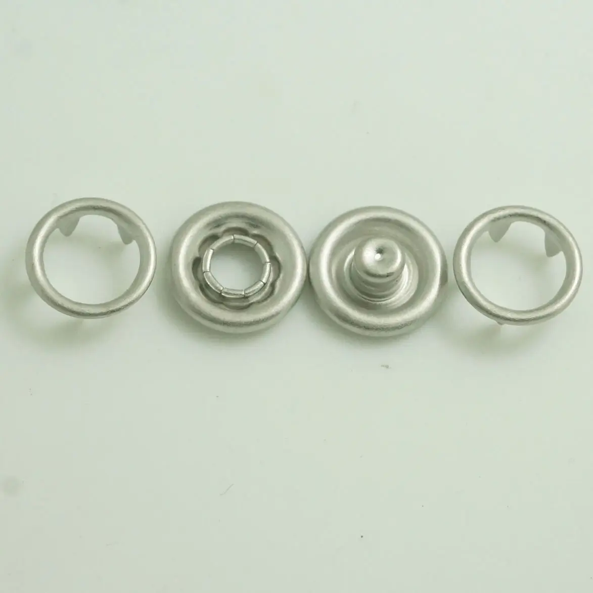 2022 DIY Paint Brass Metal Ring Prong Snap Button Black White Red Orange Yellow Green Blue Purple Pink Color