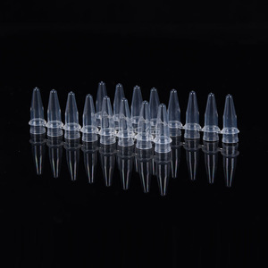 Yueside Centrifuge <b>Tubes</b> 0.2ml Eight <b>Tube</b> Clear <b>Plastic</b> For Lab Use 200 Pack - Product Image 2