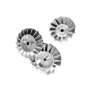 Nickel dựa trên hợp kim đúc bánh xe tuabin RC máy bay phản lực Bộ phận động cơ Titan <span class=keywords><strong>Turbo</strong></span> máy nén bánh xe - Product Image 2