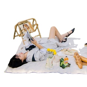Portable Outdoor Canvas <b>Blanket</b> Ultra-Light Convenient Large Waterproof Camping <b>Picnic</b> Mat Mattress - Product Image 2