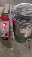 Picadora Eléctrica Comercial de Alimentos de Acero Inoxidable, Multifuncional, para Carne, Verduras, Cebolla y Ajo, Fácil de Limpiar