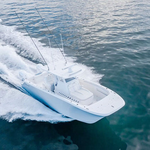 Bateau de pêche en catamaran en fibre de verre de 32 pieds de bonne qualité pour passagers et équipage à vendre - Product Image 5