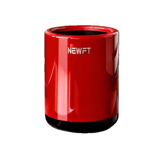 Newft Portable Cylindrical Trash Can <b>Large</b> Capacity Indoor Use Home Bedroom Bathroom - Product Image 1