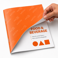 Service d'impression de livres personnalisés à bas prix à Jiangsu pour catalogue d'entreprise, brochure, dépliant avec papier couché