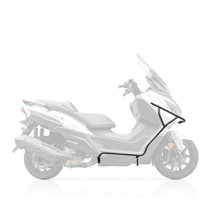 Nuevo acero al carbono <span class=keywords><strong>Z300</strong></span> modelo motocicleta Crash Bar marco parachoques carenado Protector - Product Image 4